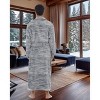 ADR Men's Ultra Plush Fleece Robe, Big and Tall Bathrobe - 3 of 4