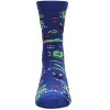 Memoi Girl' Musical Notes Bamboo Crew Socks - 2 of 4