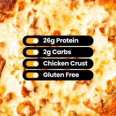 ZeroCarb LYFE High Protein Low Carb Gluten Free Thin Crust Frozen Buffalo Chicken Style Pizza - 8.0oz