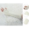 Allegra K Women's Winter Fingerless Thumbhole Elbow Length Knitted Gloves Arm Warmer - 2 of 4