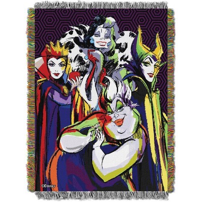 Disney Villains Villainous Group Tapestry Throw