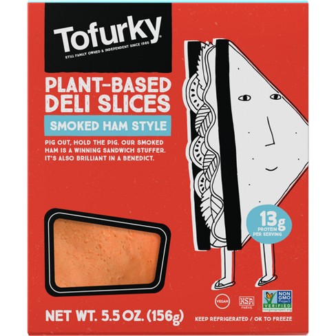 Tofurky Smoked Ham Style Plant-based Deli Slices - 5.5oz/15ct : Target