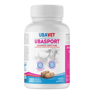 UBAVET UBASPORT Advanced Joint Care Tablets for Dogs & Cats (180 ct)