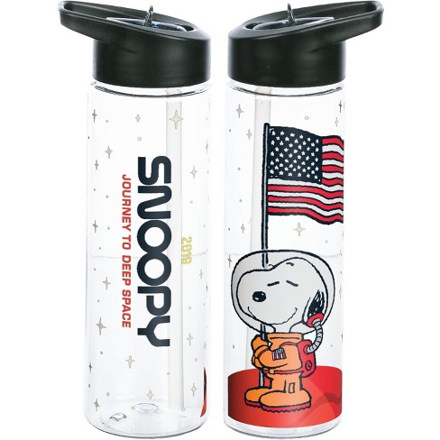 Astronaut on the Space Personalized Kids Bottle with Straw 20oz Tritan -  Cuptify