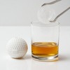 True Zoo Golf Ball Ice Mold, Dishwasher Safe Novelty Silicone 2 Inch Ice Sphere Maker for Sports Fans, Set of 1 - 3 of 4