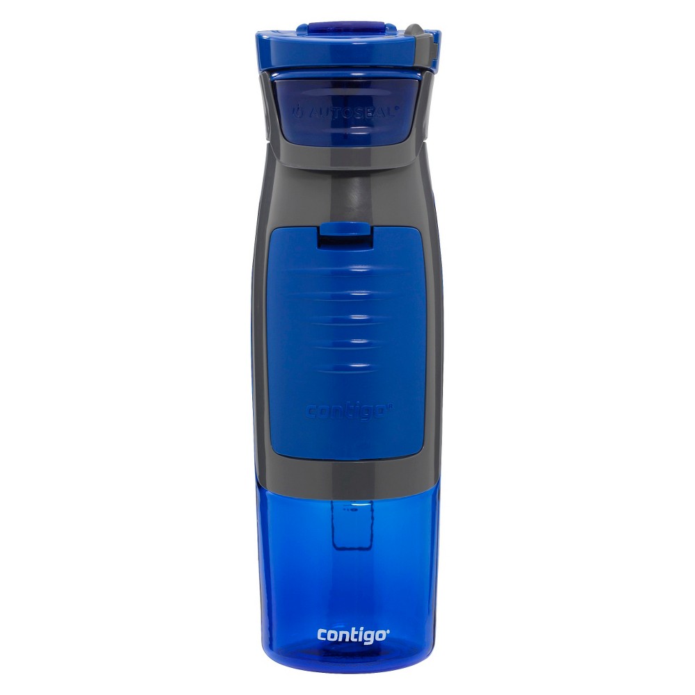 UPC 815150010263 product image for Contigo AUTOSEAL Kangaroo Water Bottle with Pocket - Blue (24 oz) | upcitemdb.com