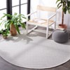 Hampton HTN233 UV & Stain Resistant Non-Shedding Power Loomed Indoor/Outdoor Rugs - Safavieh - 3 of 4