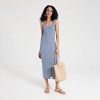 Women's Button-Down Midi Sundress - Universal Thread™ - 4 of 4