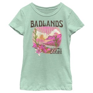 Girl's Lost Gods Badlands South Dakota T-Shirt - 1 of 4