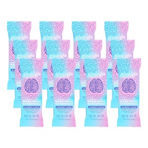 Mindright Blueberry Almond Superfood Protein Bar - 12 bars, 1.76 oz - 1 of 4