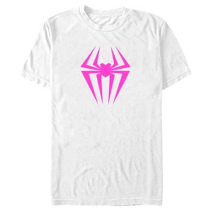 Men's Spider-Man: Across the Spider-Verse Spider-Gwen Logo T-Shirt - 1 of 4