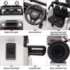 12V Ride on Car for Kids, Electric Kids Car with Remote Control, Music, LED Lights, Suspension, Double Doors, Safety Belt - 3 of 4