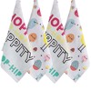 Design Imports Asst Hippity Hoppity Printed Dishtowel Set/4 - 4 of 4