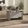 vidaXL Coffee Table Gray Sonoma 31.5"x19.7"x16.7" Engineered Wood - 2 of 4