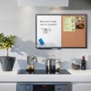 Maxtek Message Center Combination Bulletin Cork Board Magnetic Dry Erase Whiteboard for Homeschool Office - 3 of 4