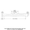 Kenco Outfitters 34.5" Yoke for Old Town Canoes - Clear Finish - 3 of 4