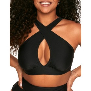 Adore Me Women's Demi Swimwear Top - 1 of 4