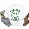 Simply Sage Market S.W.Smiley Feeling Lucky Smiley Face Garment Dyed Long Sleeve - 3 of 4