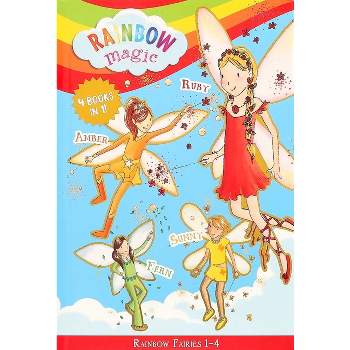 Rainbow Magic Rainbow Fairies: Books #1-4 - by  Daisy Meadows (Paperback)