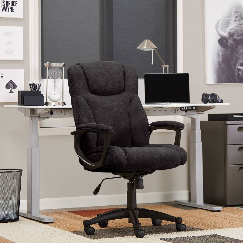 Style Hannah Ii Office Chair Midnight Black - Serta, 2 of 11