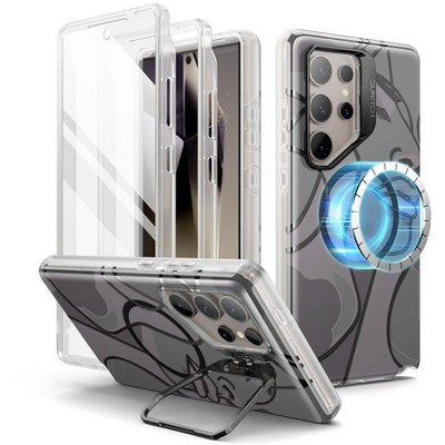 SURITCH Full-body Case for Samsung Galaxy S24 Ultra, Compatible with MagSafe Shockproof Protective Cover