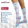 Bison Life Over The Calf Graduated Compression Socks for Women, Anti-Fatigue - 4 Pairs - 2 of 4