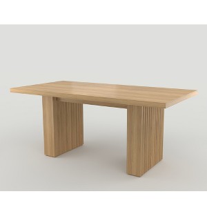 Farmhouse Dining Table with Sturdy legs for Kitchen Dining room - 1 of 1