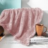 Itopfox Plush Fuzzy Fleece Throw Blanket, Super Soft & Warm, Fluffy for Couch & Bed, All Season Use, Stylish Solid Colors, Easy Care & Fade Resistant - 4 of 4