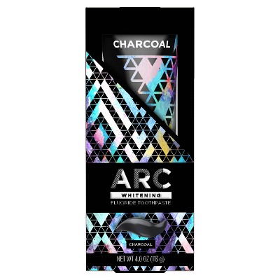 ARC Charcoal Mint  Whitening Fluoride  Toothpaste - 4oz