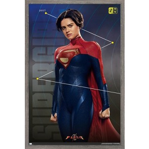 Trends International DC Comics Movie The Flash - Supergirl Triptych Framed Wall Poster Prints - 1 of 4