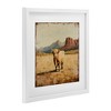 Stupell Industries Desert Cow Portrait Framed Print Under Glass - 2 of 4