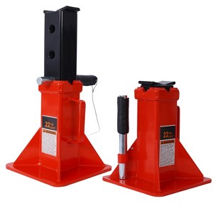 2 Pack  Heavy Duty Pin Type Professional Car Jack Stand with Lock, 22 Ton (44,000 lb) Capacity - 1 of 4