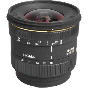 Sigma 10-20mm f/4-5.6 EX DC Lens for Minolta and Sony Digital SLR Cameras - 1 of 4