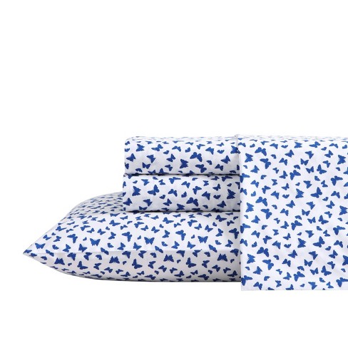 Printed Pattern Percale Cotton Sheet Set - Poppy & Fritz - image 1 of 4