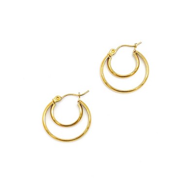 Adornia Crescent Midi Hoops