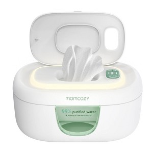 Momcozy Large Capacity Baby Wipe Warmer - White - 1 of 4