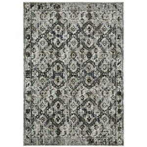 Oriental Weavers Gemini 1003E Charcoal/ Grey Indoor Area Rug - 3'10" x 5'5" - 1 of 4