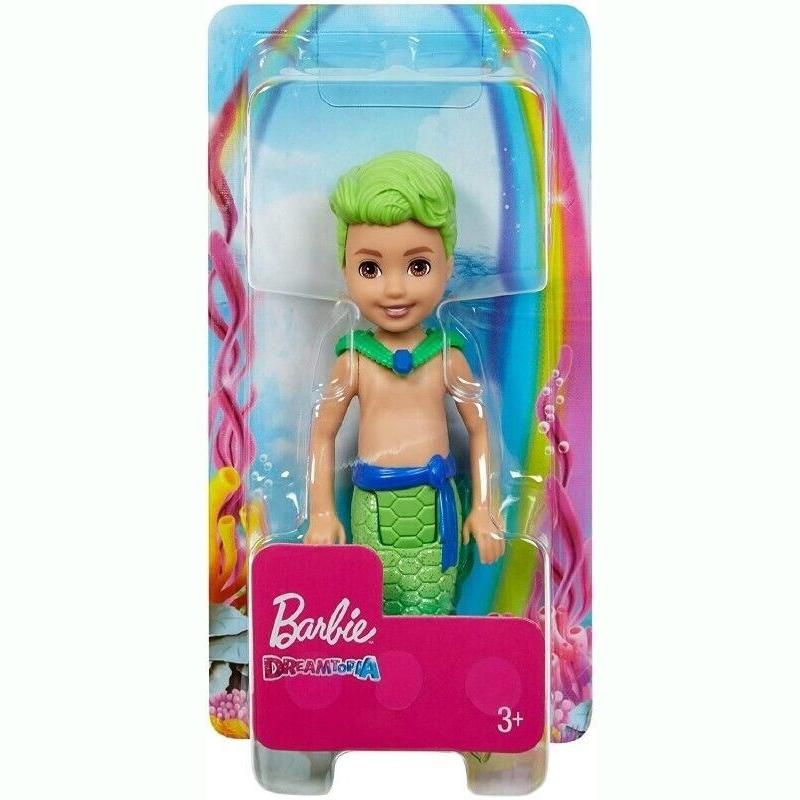 Barbie Dreamtopia Chelsea Merboy Small Doll & Accessory with Green Hair & Tail, 5 of 6