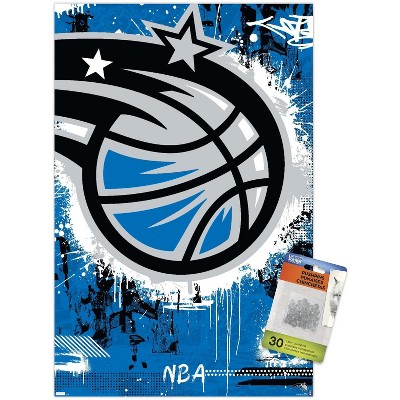 Trends International NBA Orlando Magic - Maximalist Logo 23 Unframed Wall Poster Prints