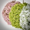 Sullivans 7" Artificial Hanging Floral Orbs Set of 3 - 2 of 2