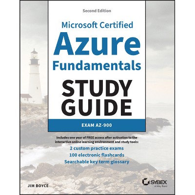 MC Azure Fundamentals Study Guide - (Sybex Study Guide) 2nd Edition by  James Boyce (Paperback)