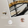 Art Remedy Golden Swirls Modern Minimal Abstracts Framed - 4 of 4