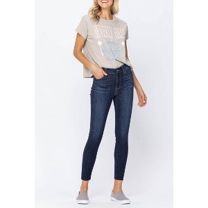 Women's Raw Hemline Skinny - Judy Blue - 1 of 2