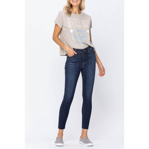 Women's Raw Hemline Skinny - Judy Blue - image 1 of 2