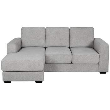 Elizabeth Stain Resistant Fabric Reversible Chaise Sectional Sofa - Abbyson Living