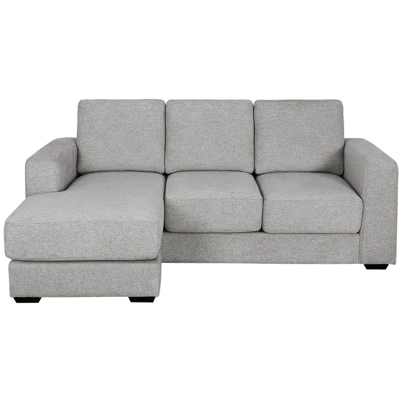 Elizabeth Stain Resistant Fabric Reversible Chaise Sectional Sofa - Abbyson Living, 1 of 13