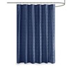 PAGED Shabby Chic Cotton Pom Pom Shower Curtain, 70x72" Cotton Shower Curtain for Bathroom, Yarn Dyed Jacquard Shower Curtain - 3 of 4