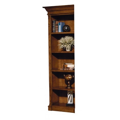 Hekman 79106 Left Pier Bookcase 7-9106 Urban Ash Burl