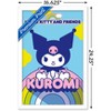 Trends International Hello Kitty and Friends - Kuromi Framed Wall Poster Prints - 3 of 4