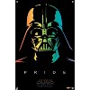 Trends International Star Wars: Saga - Darth Vader Pride Unframed Wall Poster Print Clear Push Pins Bundle 14.725" x 22.375" - 4 of 4
